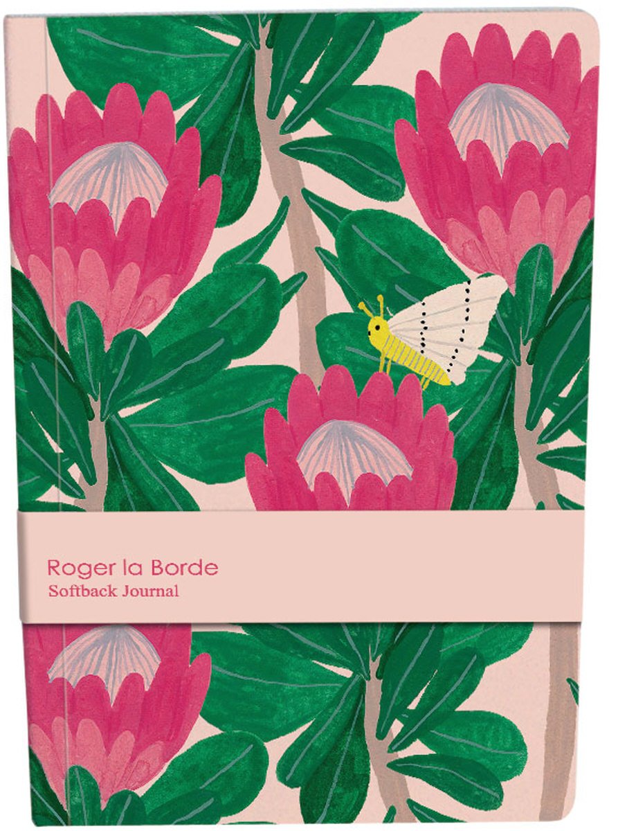 Roger la Borde King Protea A5 Softback Journal