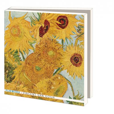 Bekking & Blitz Vincent Van Gogh Flowers Writing Wallet