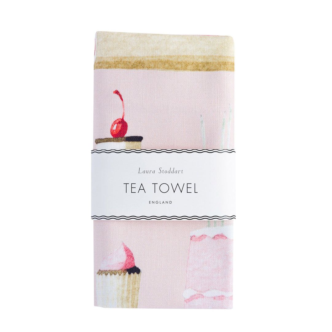 Laura Stoddart Cakes Teatowel