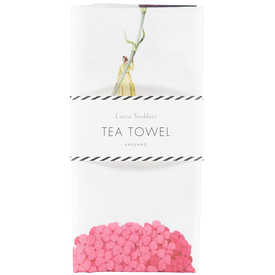 Laura Stoddart In Bloom Teatowel - Multi Flower