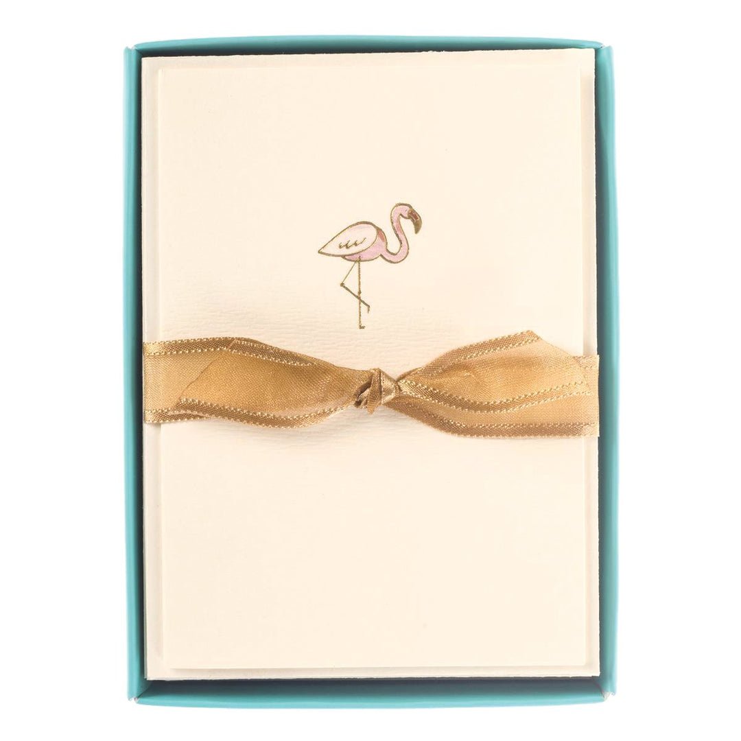 Pink Flamingo La Petite Presse Boxed Cards