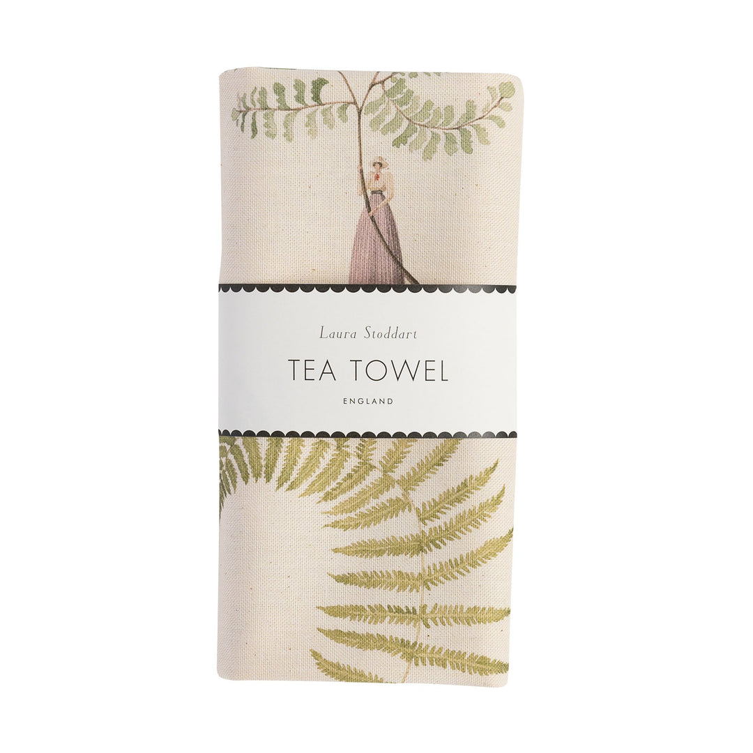Laura Stodart Fabulous Ferns Tea Towel