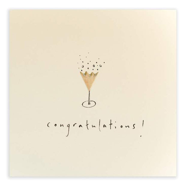 Pencil Shavings Congratulations Greeting Card