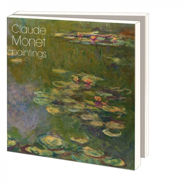 Claude Monet Paintings Writing Wallet