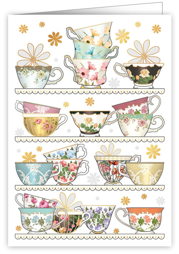 Quire Cards Teacups Card