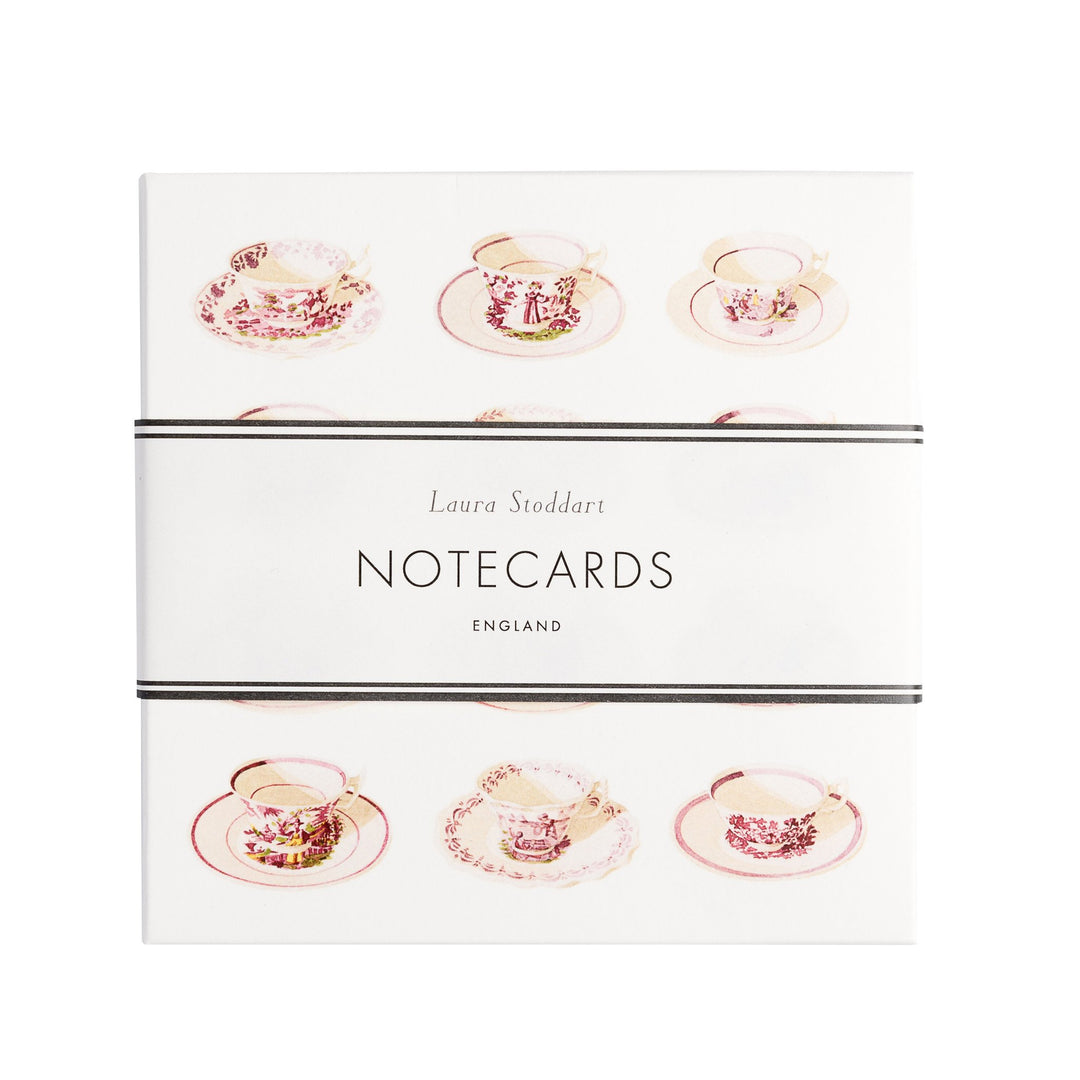 Laura Stoddart Tea Time Square Notecards