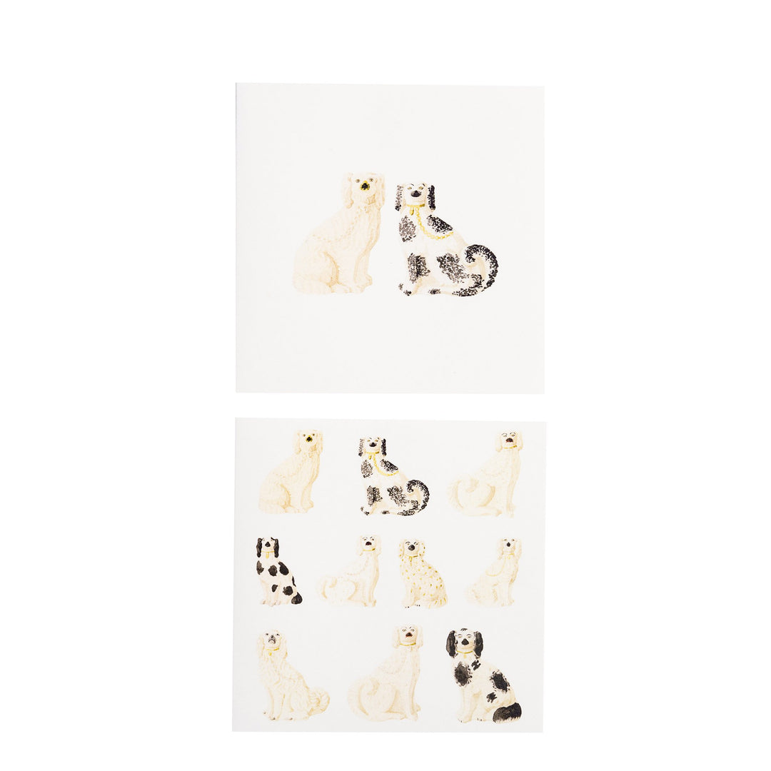 Laura Stoddart Odd Dogs Square Notecards