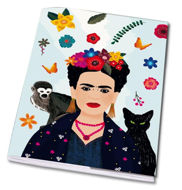 Bekking & Blitz A5 Notebook - Frida Kahlo