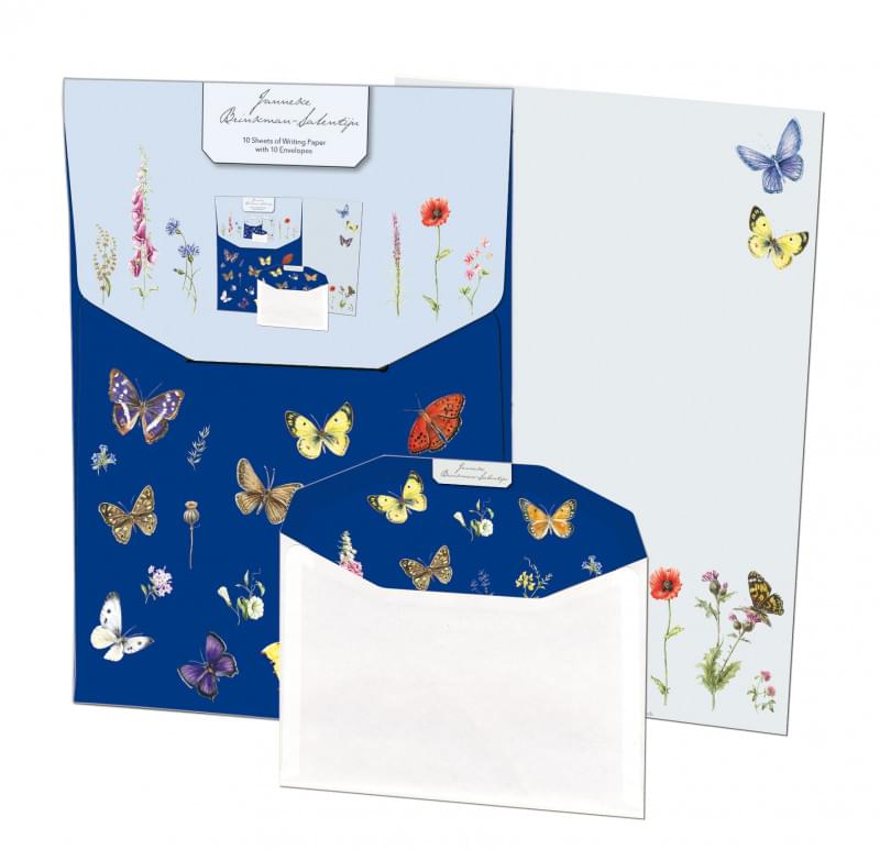 Writing Set Janneke Brinkman Butterflies