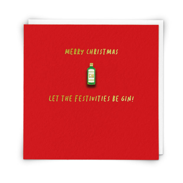 Redback Be Gin Christmas Card
