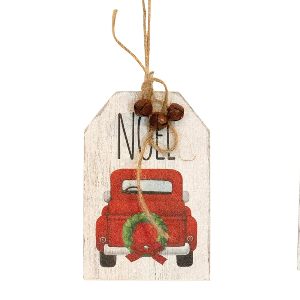 MDF Vintage Tag - Noel