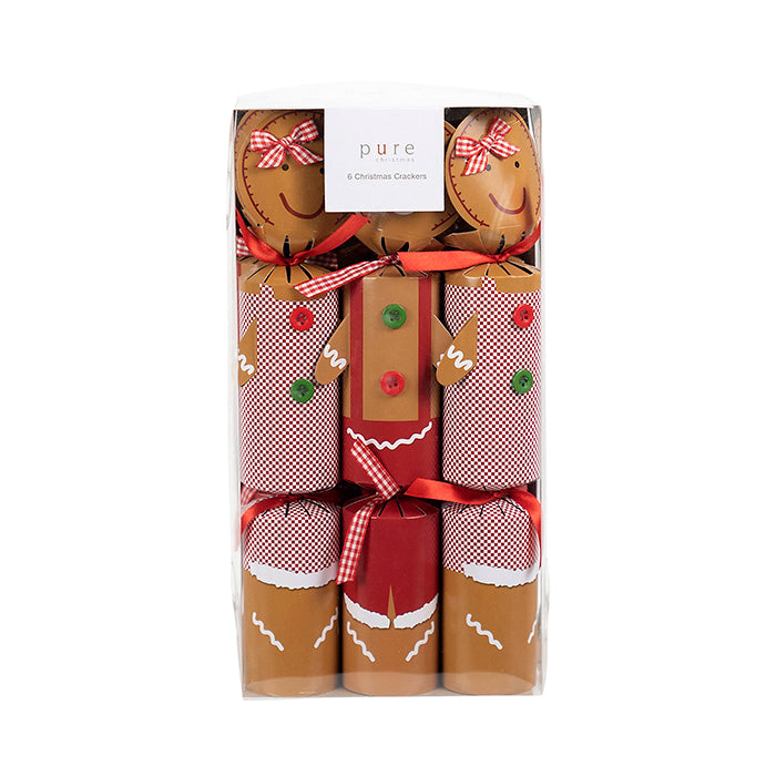 Gingerbread Men Christmas Crackers