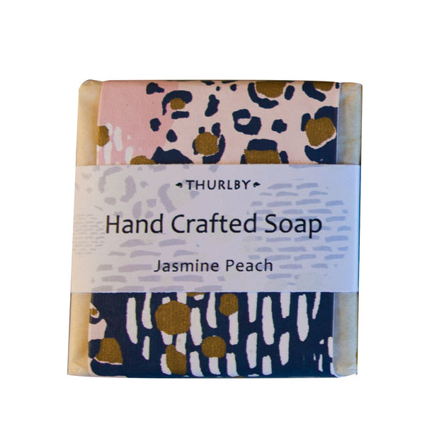 Go Wild Handcrafted Soap - Jasmine/Peach