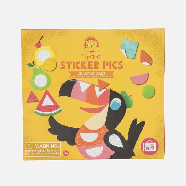 Tiger Tribe Sticker Pics - Crazy Animals