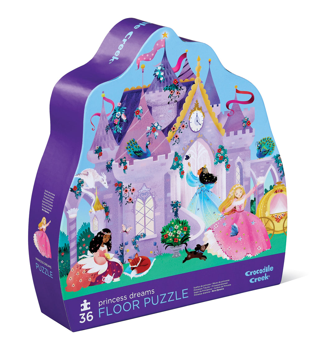 Crocodile Creek Classic Floor Puzzle 36 pc - Princess Dreams