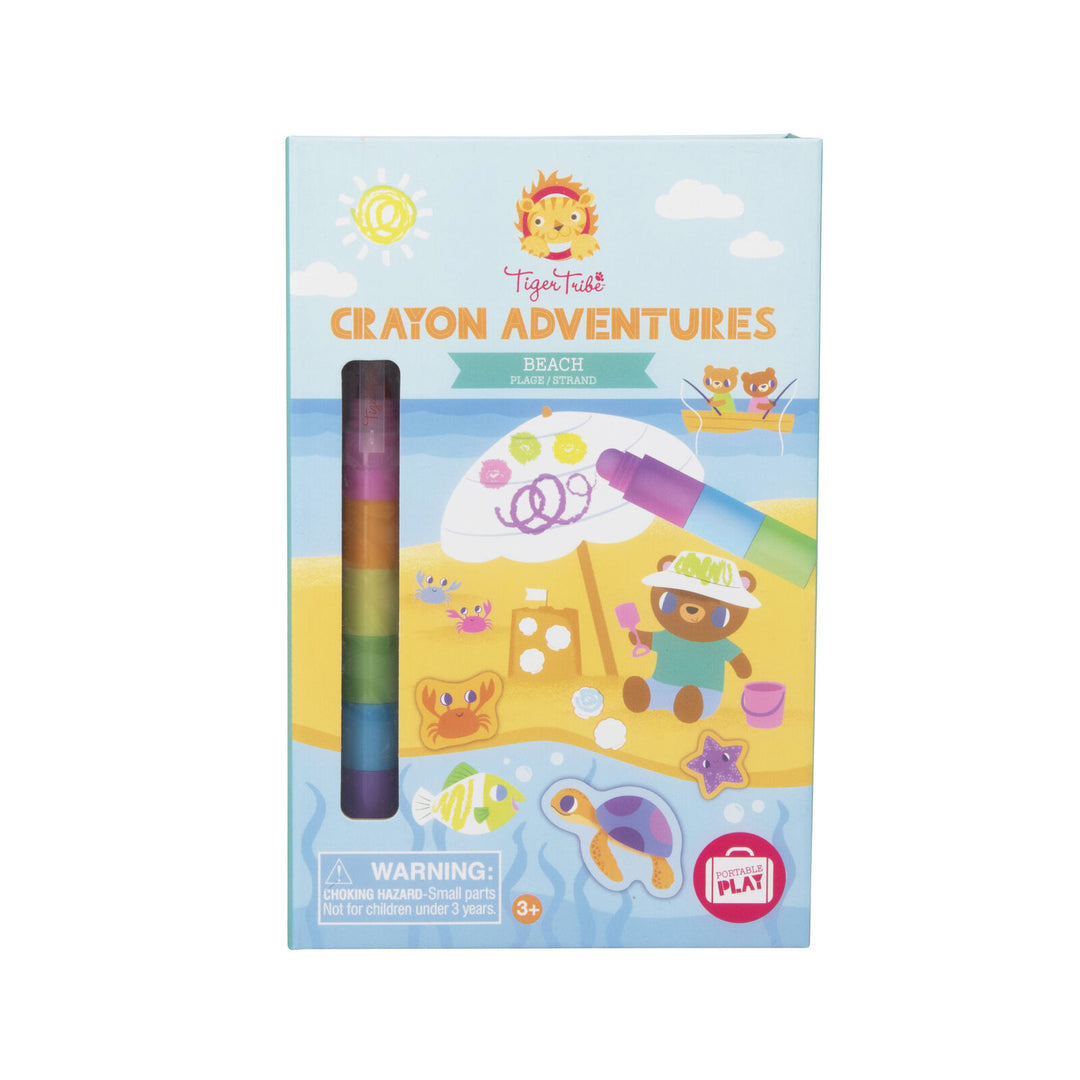 Tiger Tribe Crayon Adventures - Beach