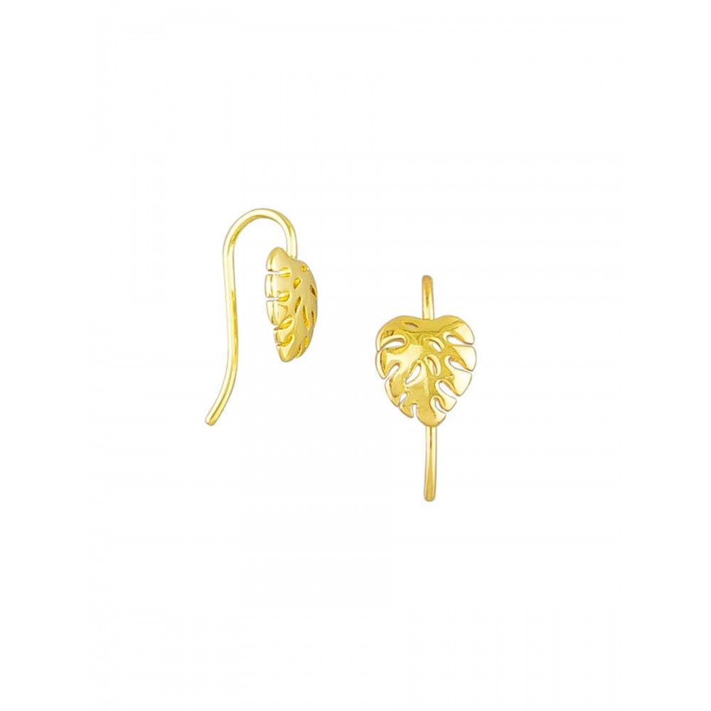 Gold Palm Love Earrings by Tiger Tree