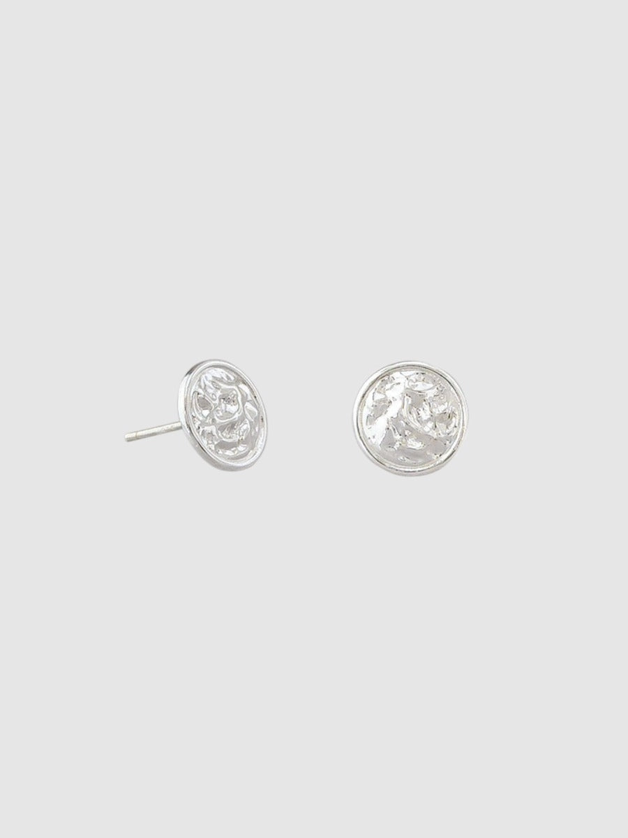 Tiger Tree Silver Venus Studs
