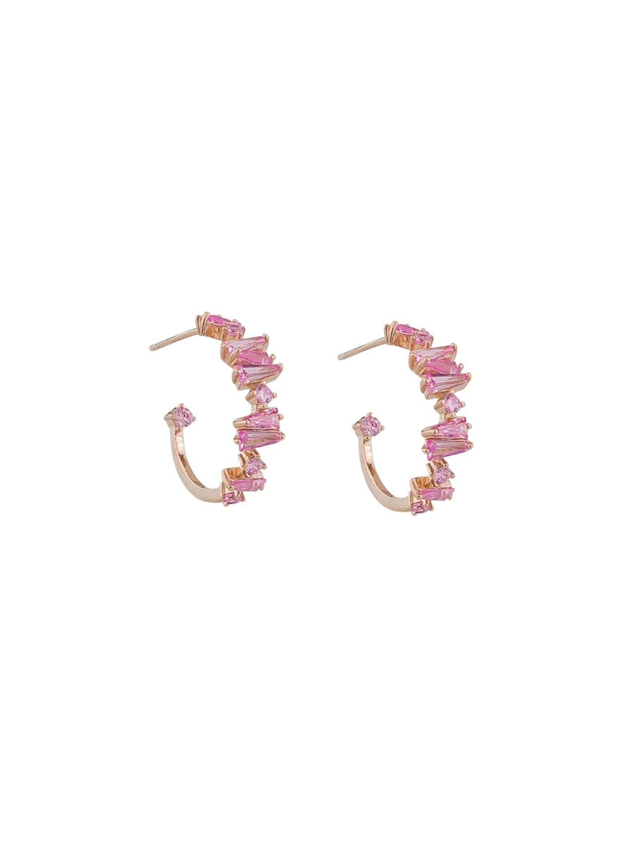 Tiger Tree Rosaline Charlotte Crystal Hoops