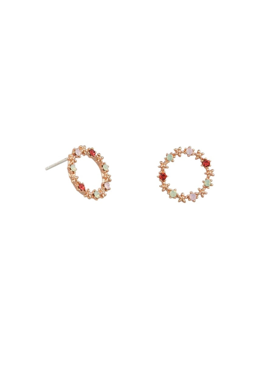 Tiger Tree Red Petit Garland Earrings