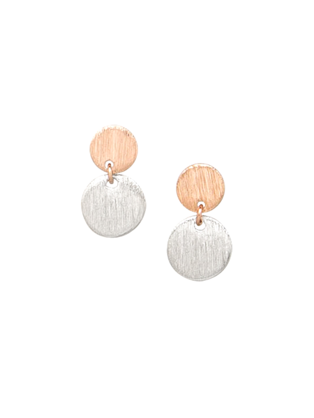 Tiger Tree Double Dot Earrings