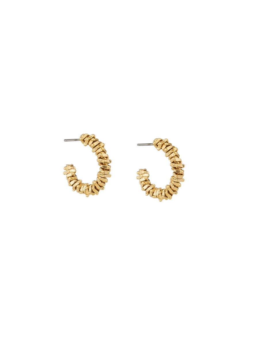Tiger Tree Gold Baby Nugget Hoops