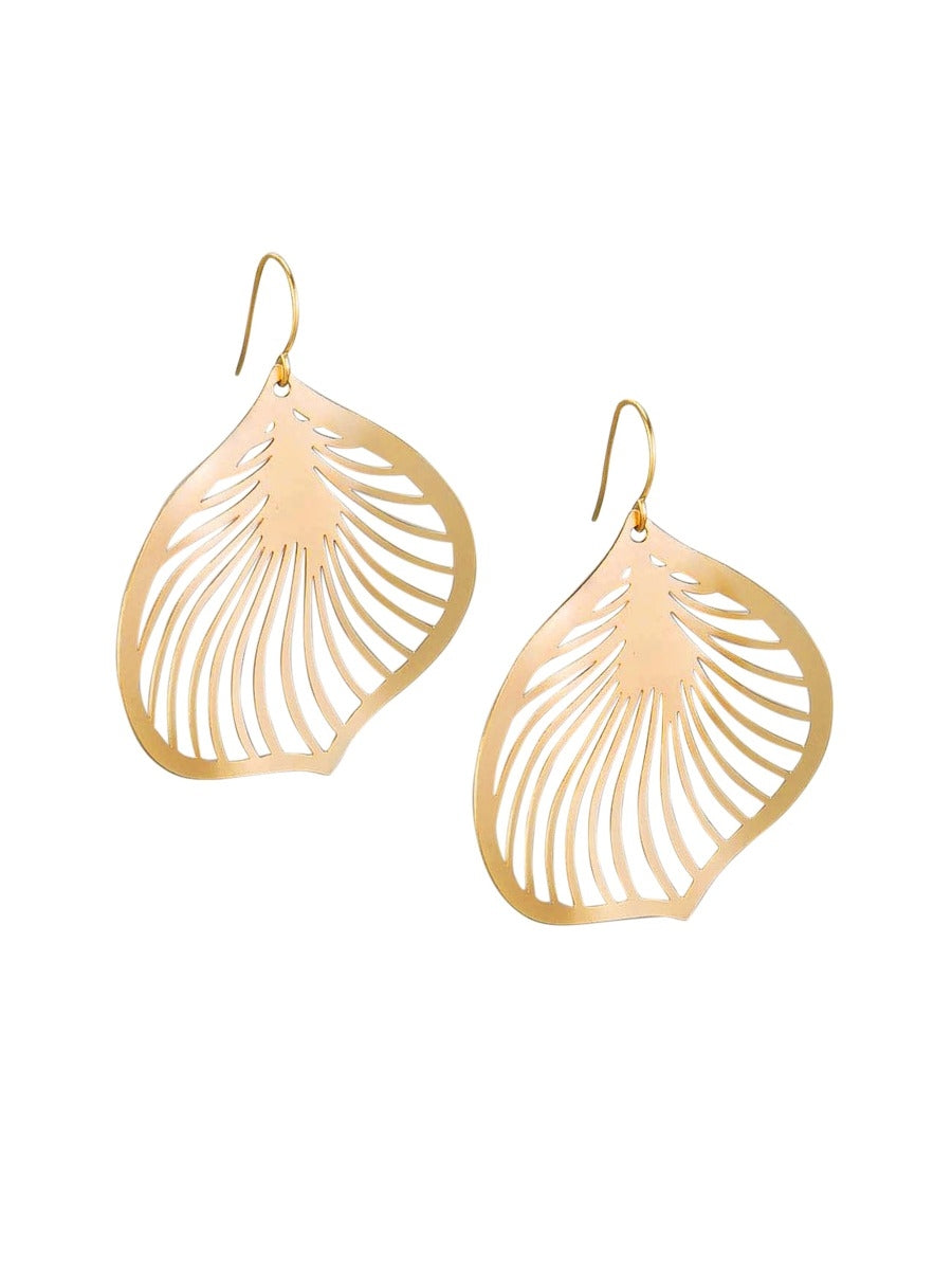 Tiger Tree Gold Dear Lily Earrings