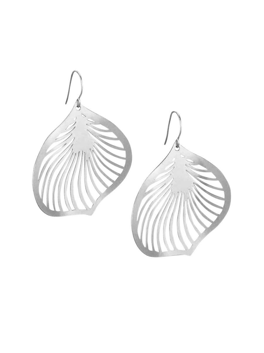 Tiger Tree Silver Dear Lily Earrings