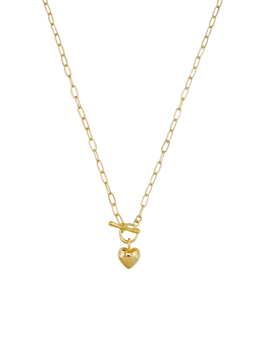 Tiger Tree Gold Hearts Desire Necklace