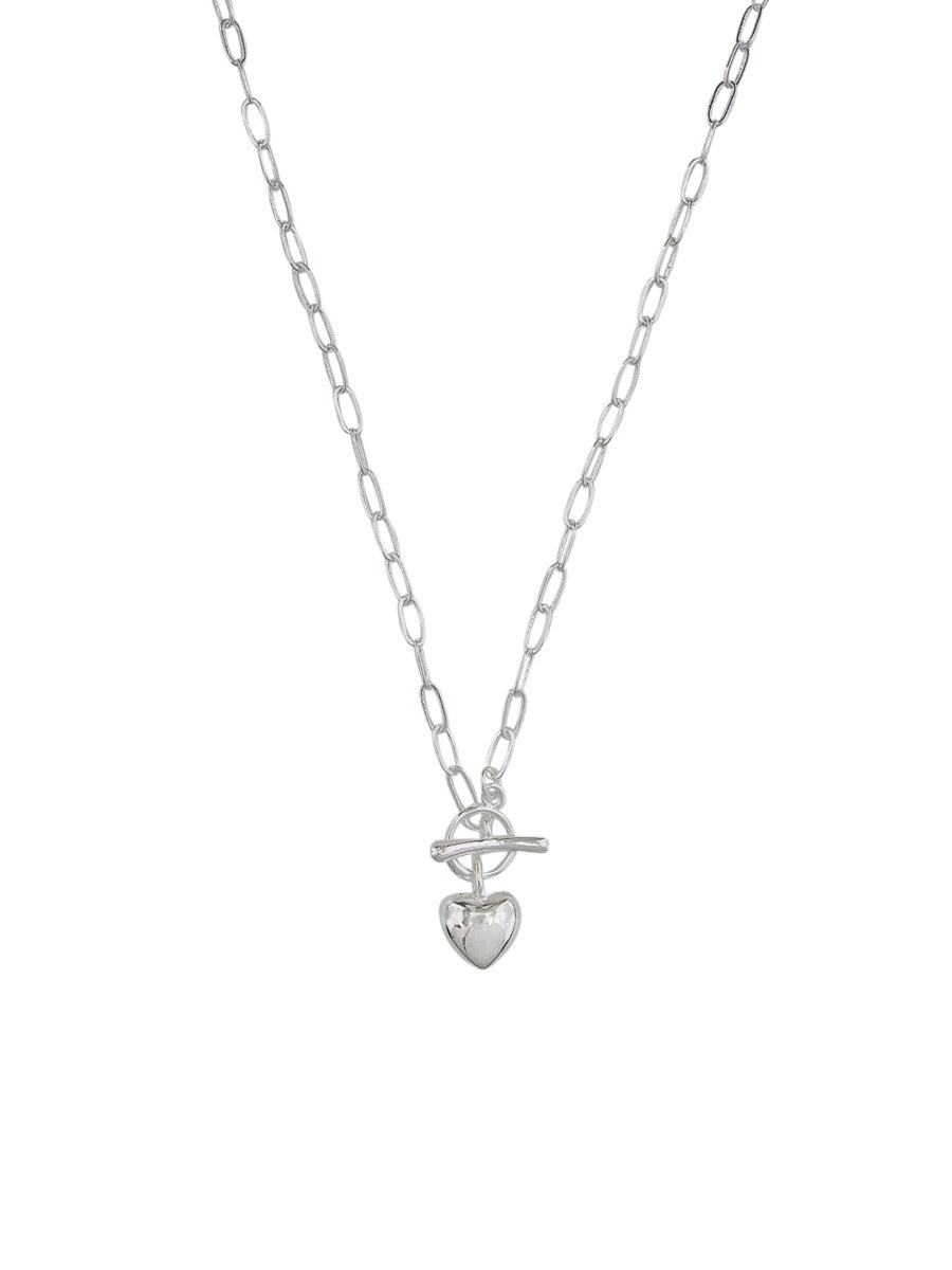 Tiger Tree Silver Hearts Desire Necklace