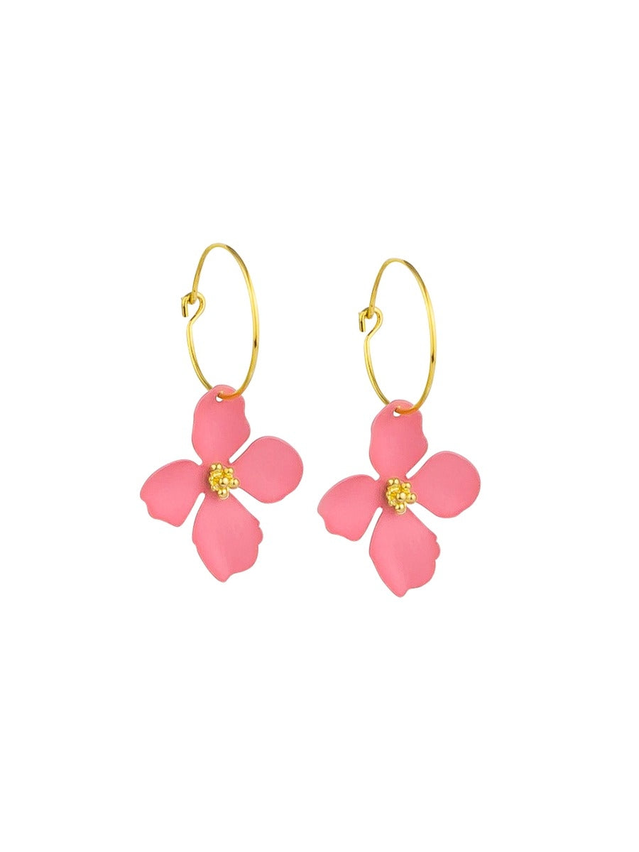 Tiger Tree Pink Flora Hoops