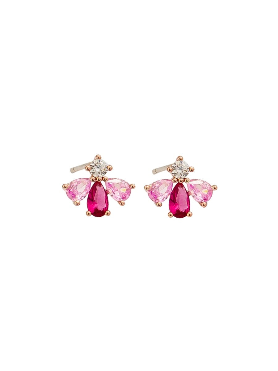 Tiger Tree Pink Princess Bee Studs