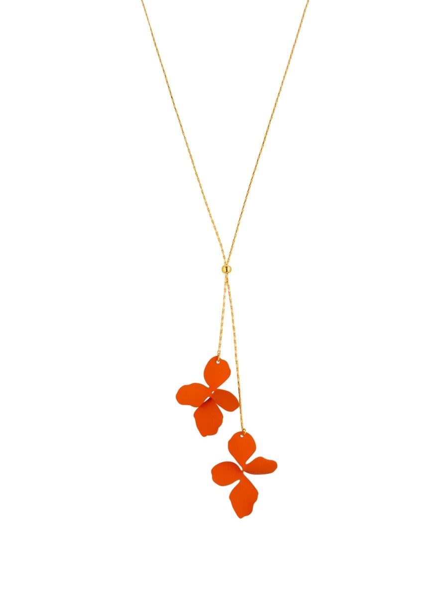 Tiger Tree Orange Flora Necklace