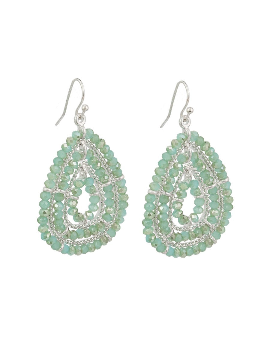Tiger Tree Aqua Lalita Earrings
