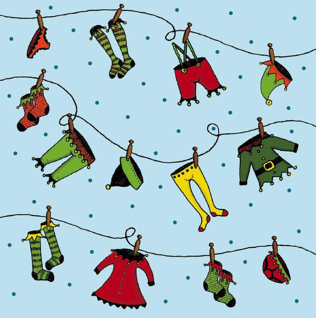 CMRI Charity Christmas Card Pack - Laundry Day