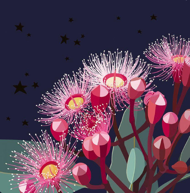 CMRI Charity Christmas Card Pack - Eucalyptus Bloom