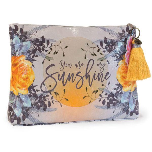 Papaya Sunshine Large Accessory Pouch