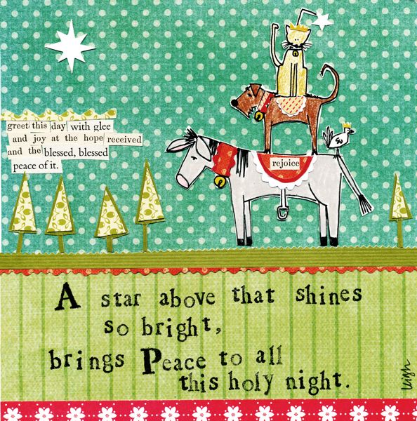A Star Above Christmas Card