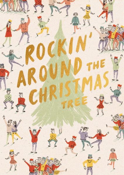 Rockin Around the Tree Christmas Card