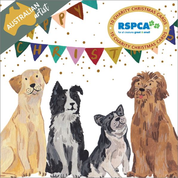 RSPCA Charity Christmas Card Pack - Furry Friends