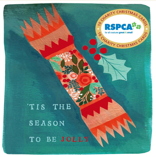 RSPCA Charity Christmas Card Pack - Cracker
