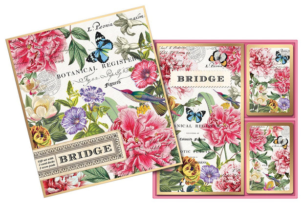 Michael Design Works Peony Bridge Card Gift Set