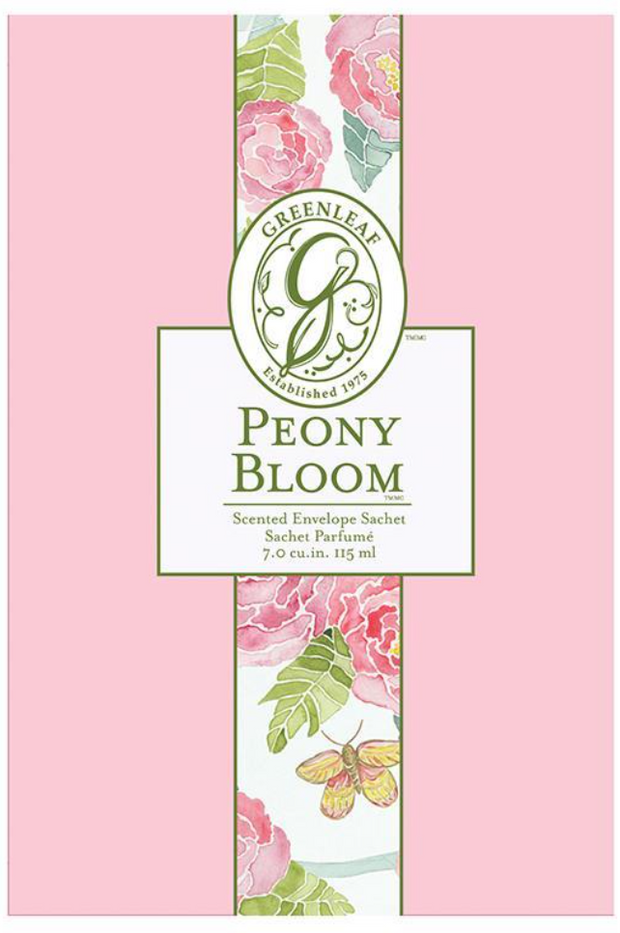 Greenleaf Peony Bloom Large Sachet