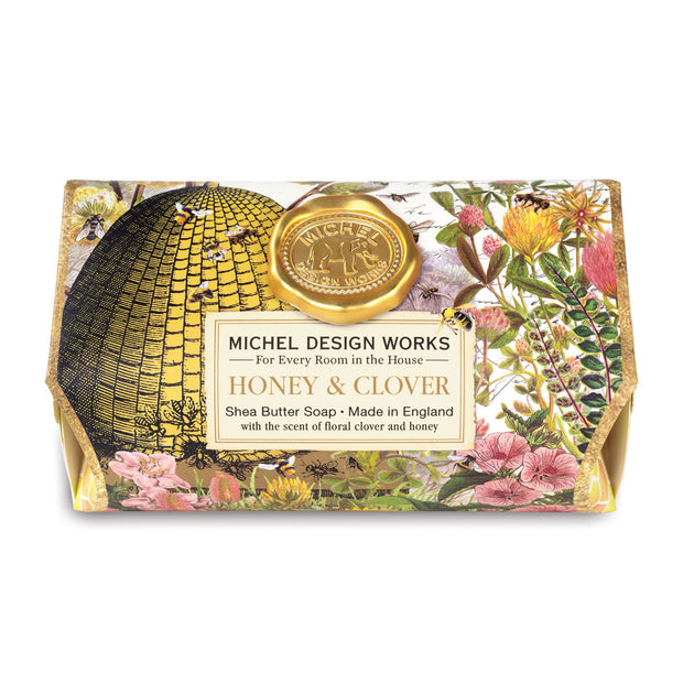 Michel Design Works Large Soap Bar - Honey & Clover