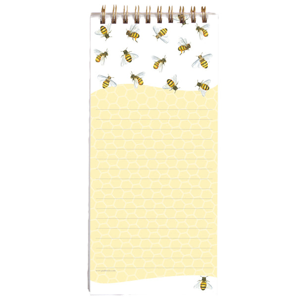 Magnetic Shopping List - Honey Bees