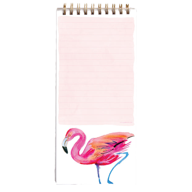 Magnetic Shopping List - Flamingo