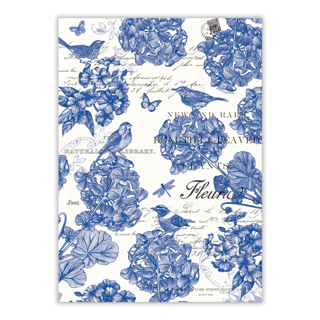 Michel Design Works Indigo Cotton Teatowel
