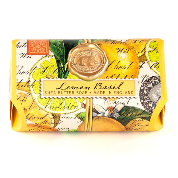 Michel Design Works Lemon Basil Large Soap Bar
