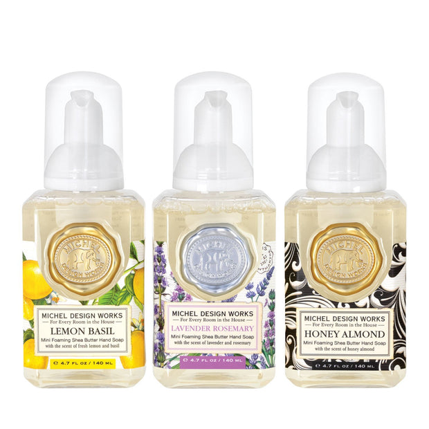 Foaming Hand Soap Mini Set - Lavender; Lemon & Honey Almond