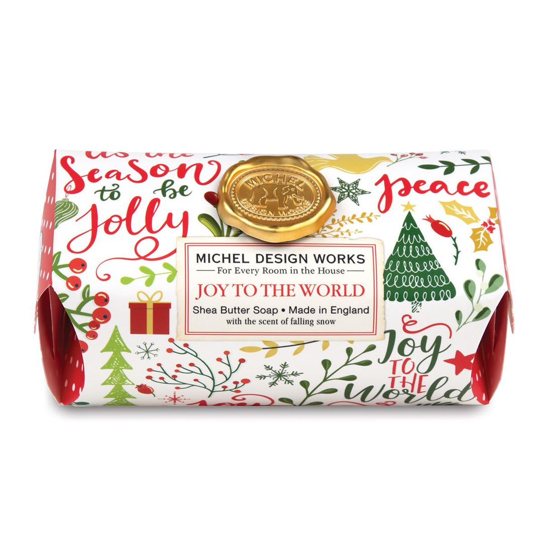 Michel Design Works Joy to the World Large Soap Bar